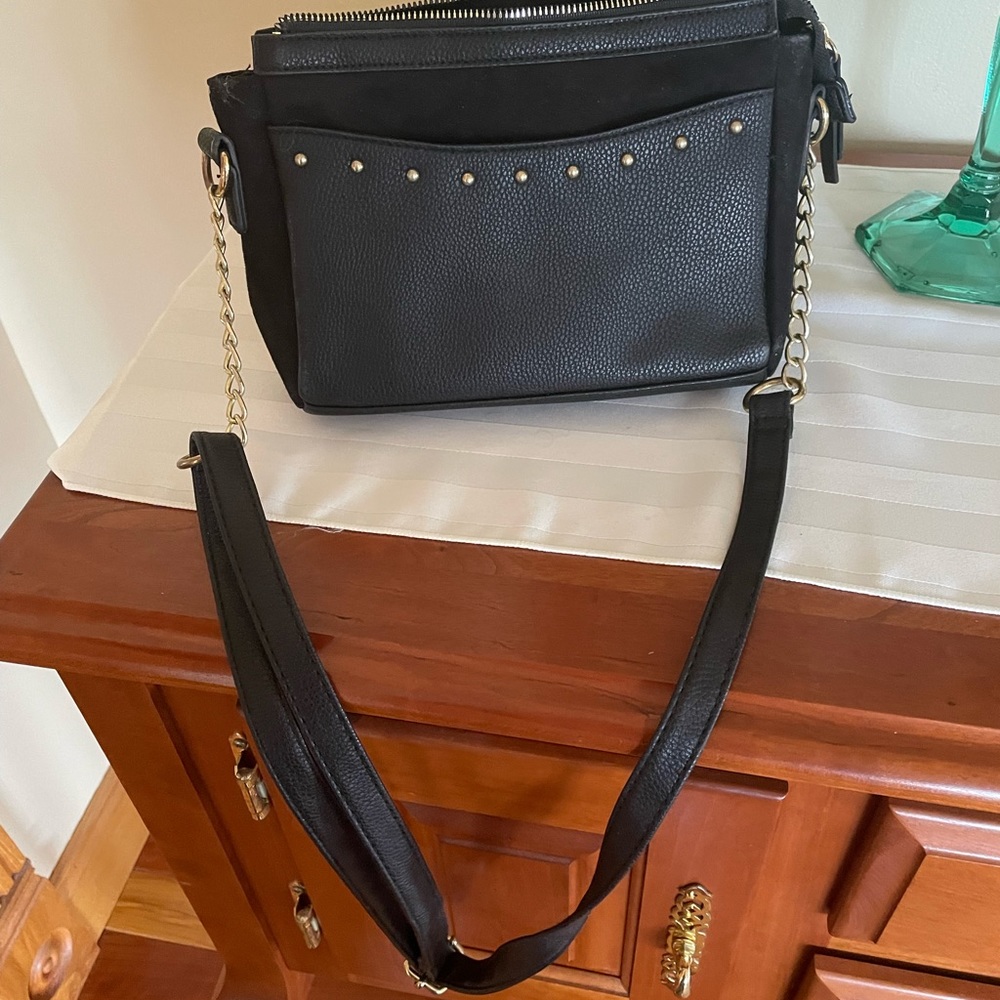 Black crossbody bag